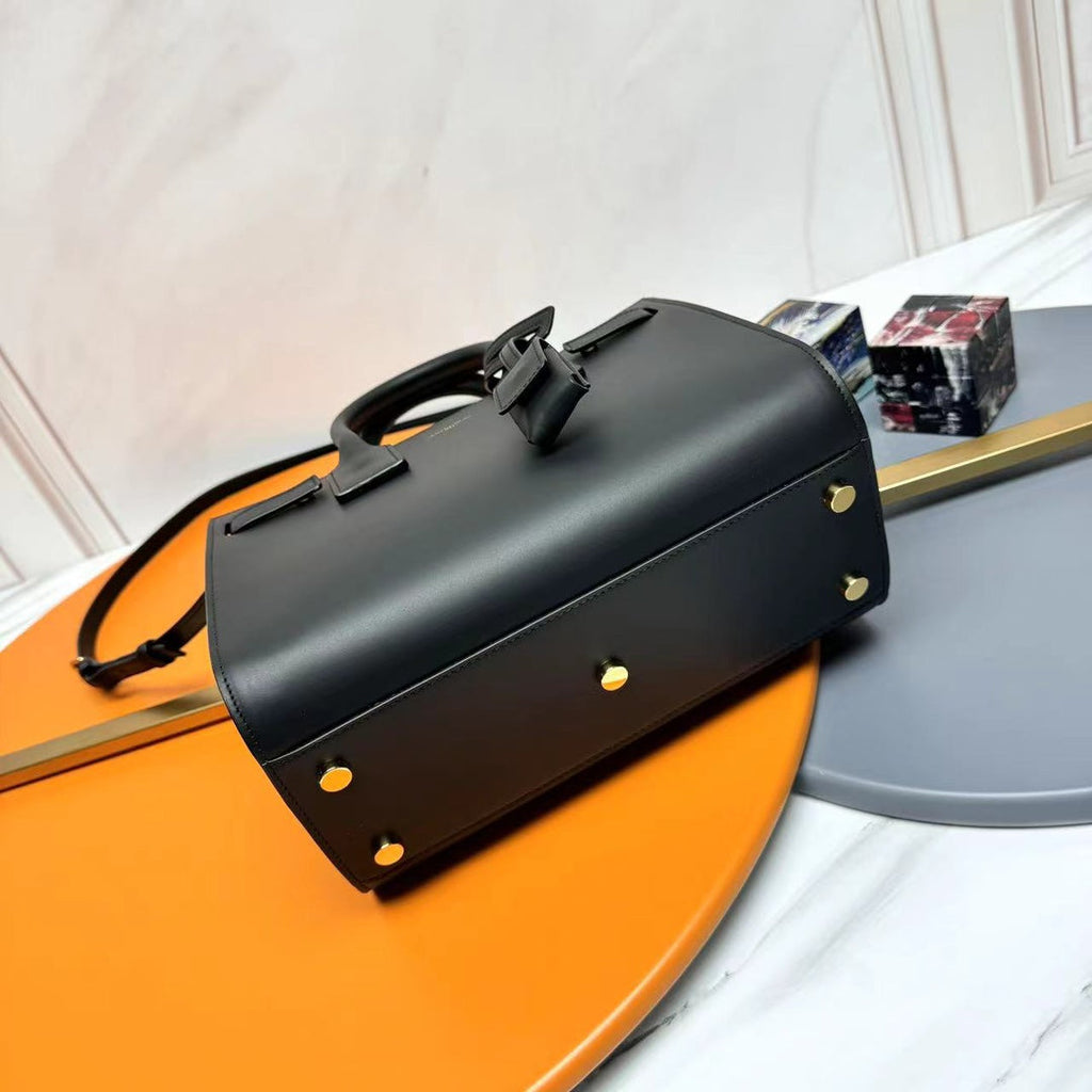 YSL Sac de Jour Baby 26cm Black in Sheepskin 285775