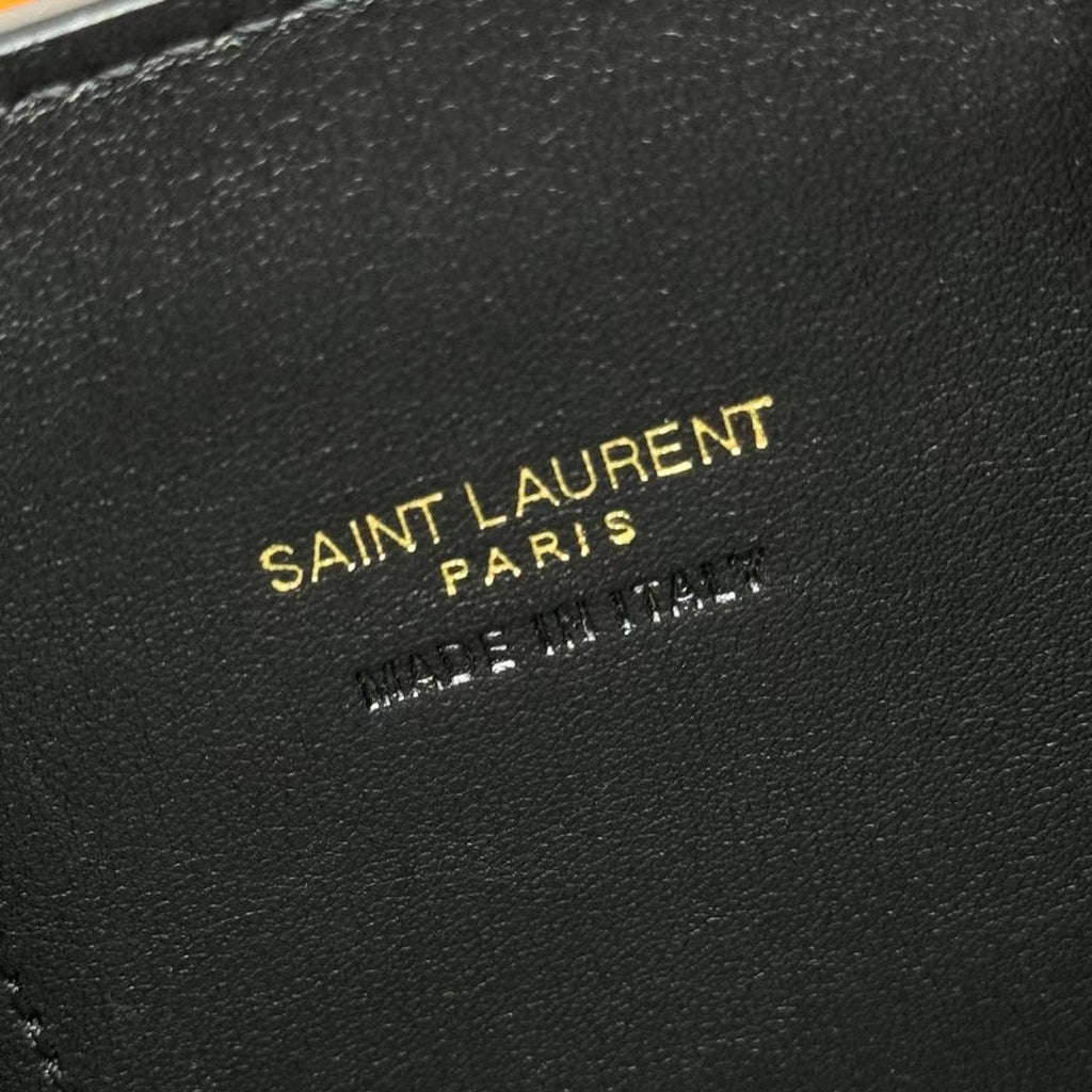 YSL Sac de Jour Baby 22cm Black in Sheepskin 285777