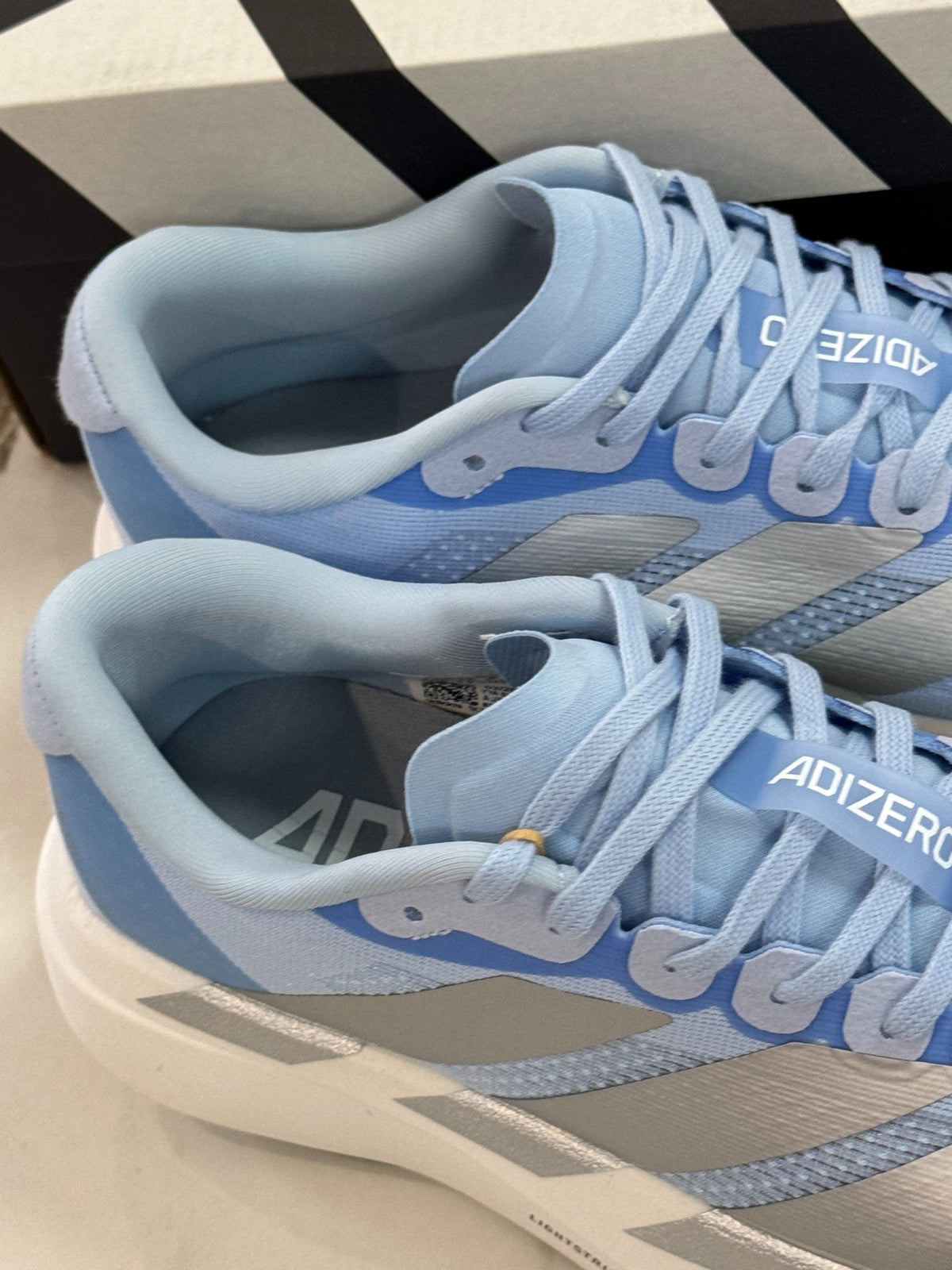 adidas Adizero Evo SL "Glow Blue Silver"