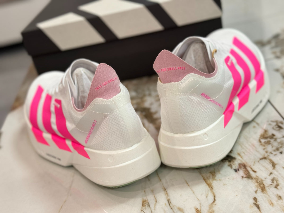 adidas Adizero Adios Pro 4 "White Spark Pink"