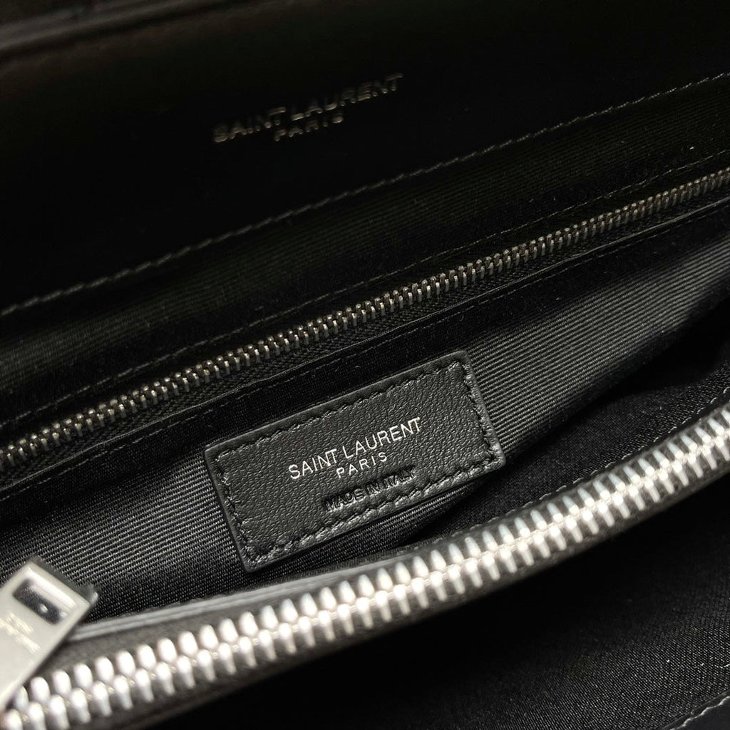 YSL Large Loulou Bag 33cm Black Lambskin SHW