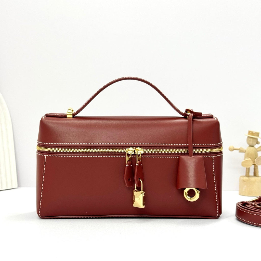 LP Extra Pouch L23 Burgundy  Smooth Calfskin 282131