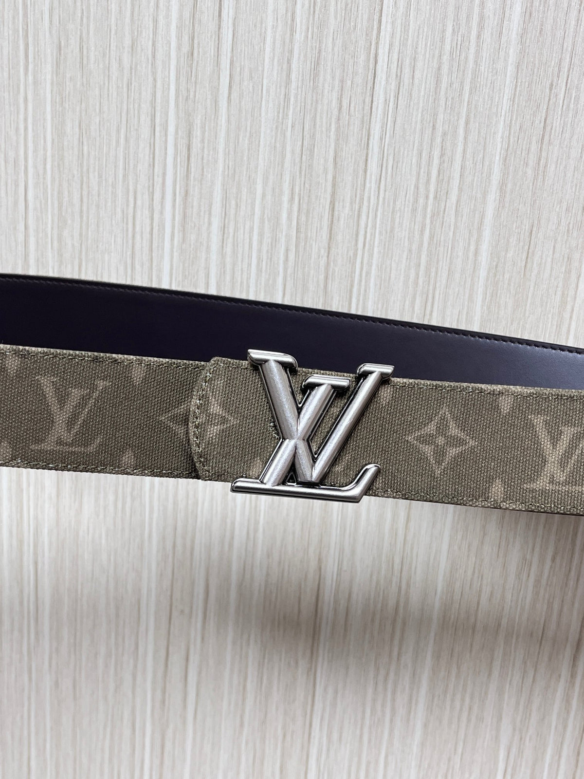 Louis Vuitton LV Initiales Monogram Jacquard 40mm Reversible Belt