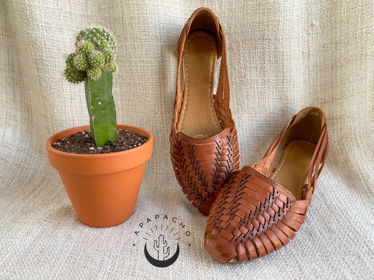 Handmade Leather Huarache Sandals: Boho Summer Shoes