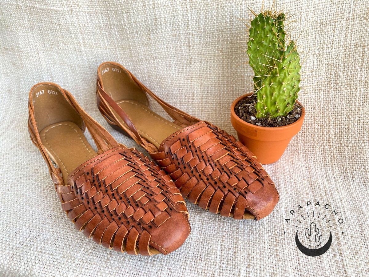Handmade Leather Huarache Sandals: Boho Summer Shoes