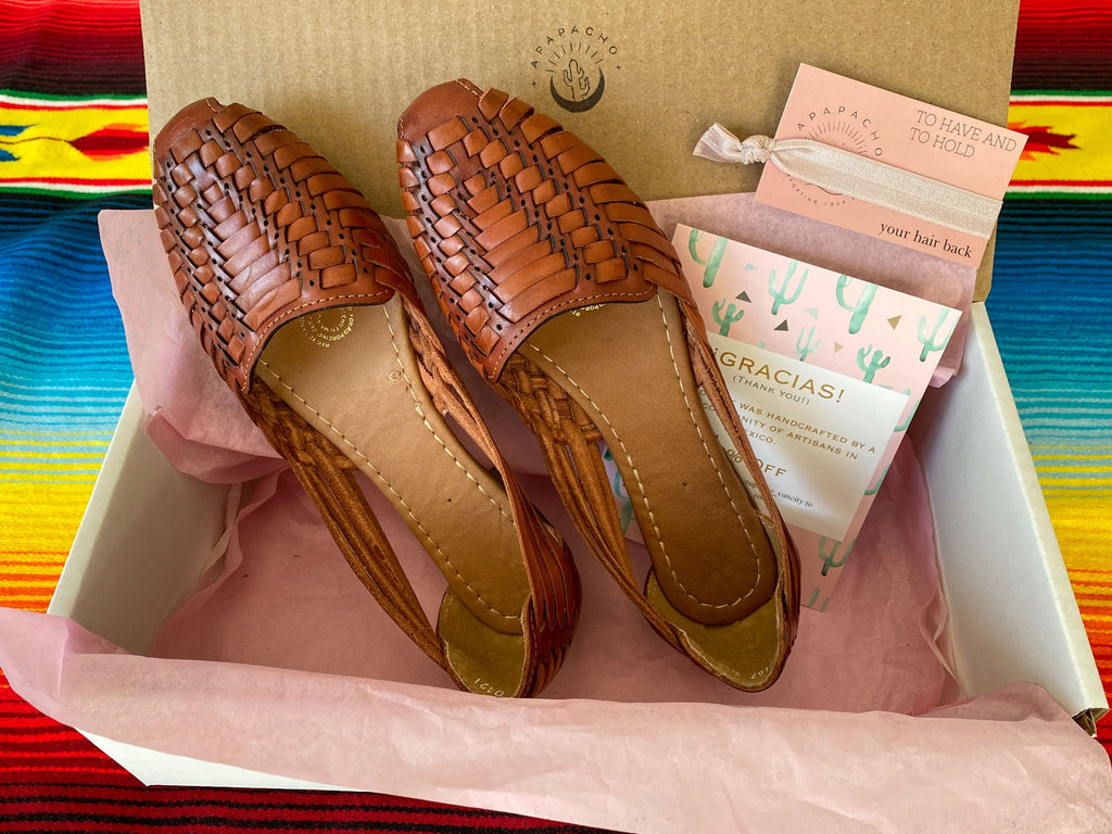 Handmade Leather Huarache Sandals: Boho Summer Shoes