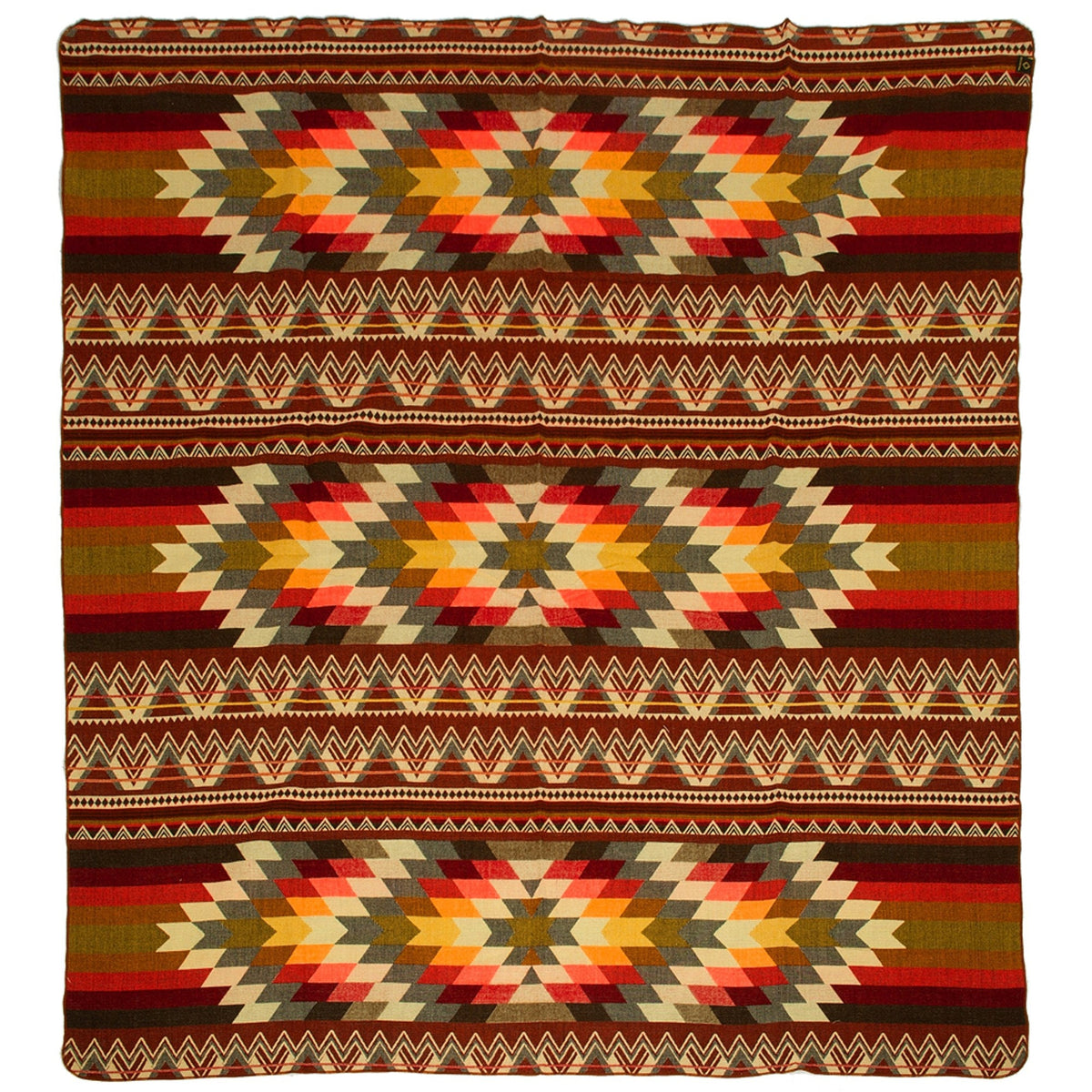 Alpaca wool blanket | Large blanket | Picnic blanket | Bed throws | Wool throw | Reversible blanket | Outdoor blanket | Antisana Orange