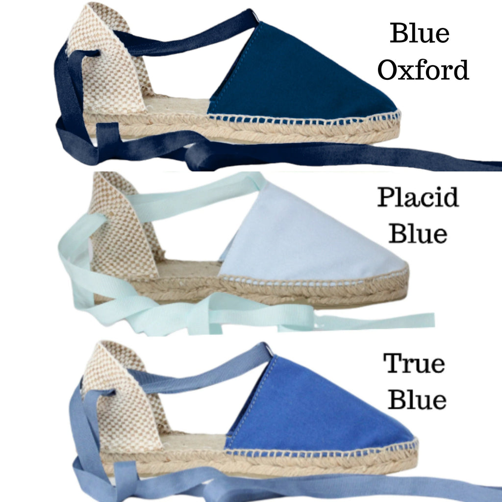 Women's flat Valencian espadrilles - Plus sizes available - Sustainable sandals