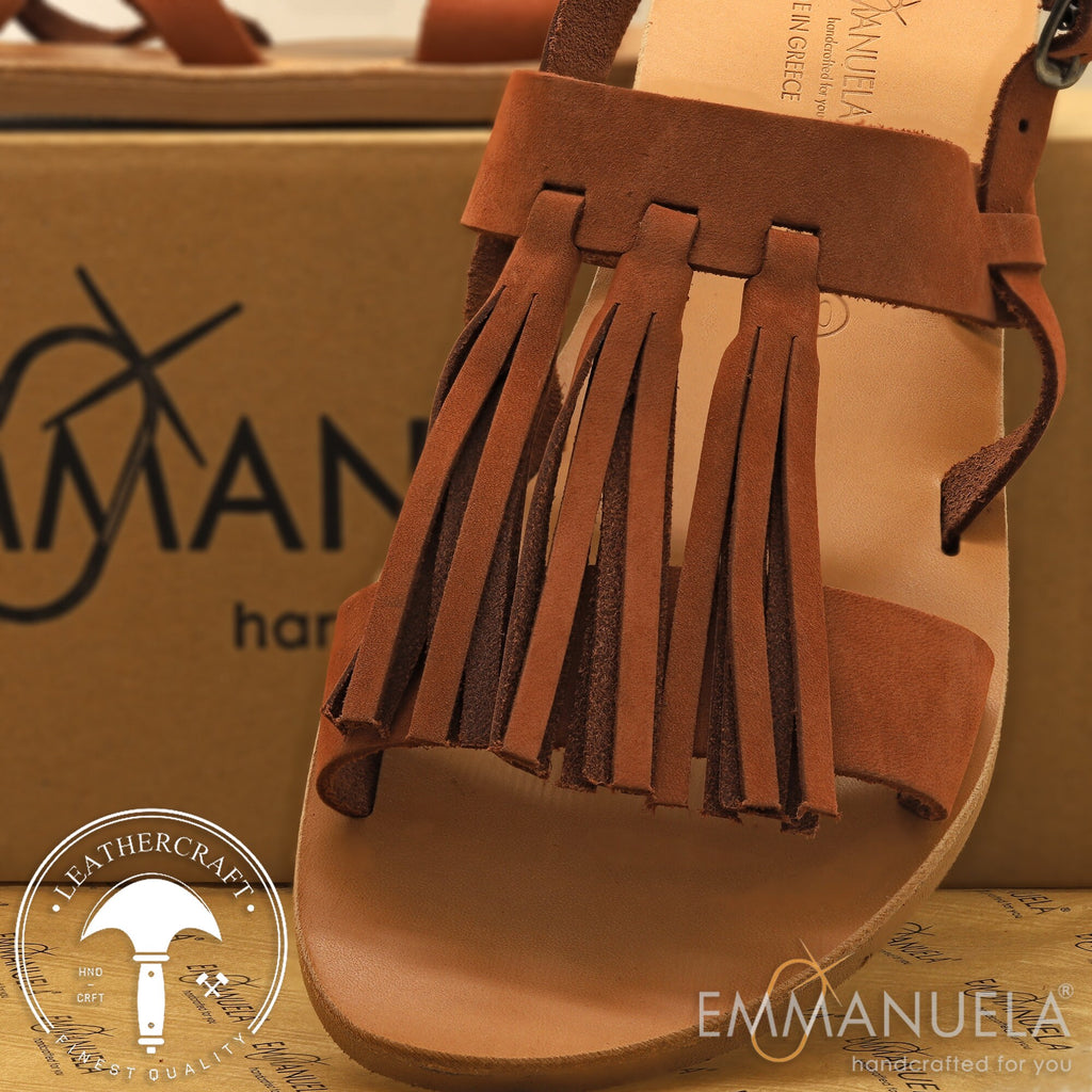 Black Leather Gladiator Sandals: Handmade Ankle-High Strappy Summer Shoes