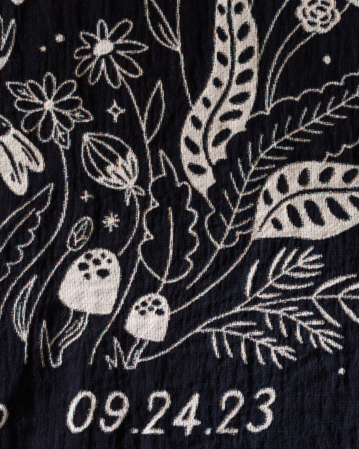 Til Death Blanket: Ghosts Woven Throw, Unique Spooky Couple Gift, Funny Wedding Anniversary Valentines Present, Halloween Goth Kawaii Cute