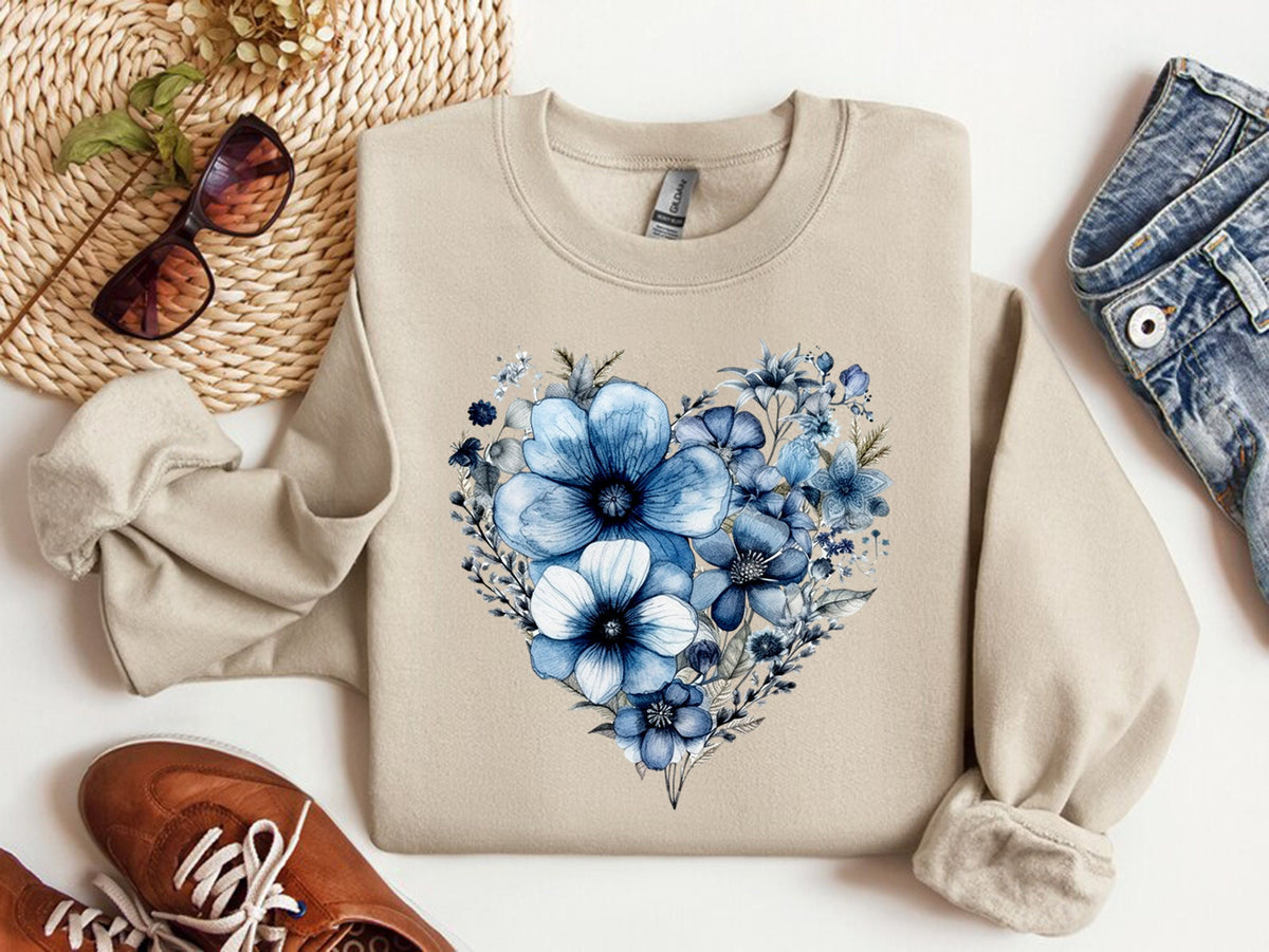 Flower Tee Shirt, Botanical Tee, Boho Tee, Wildflower Shirt, Plant Shirt, Botanical Shirt, Retro Floral T-shirt, Gardener, Trendy, Plant Tee