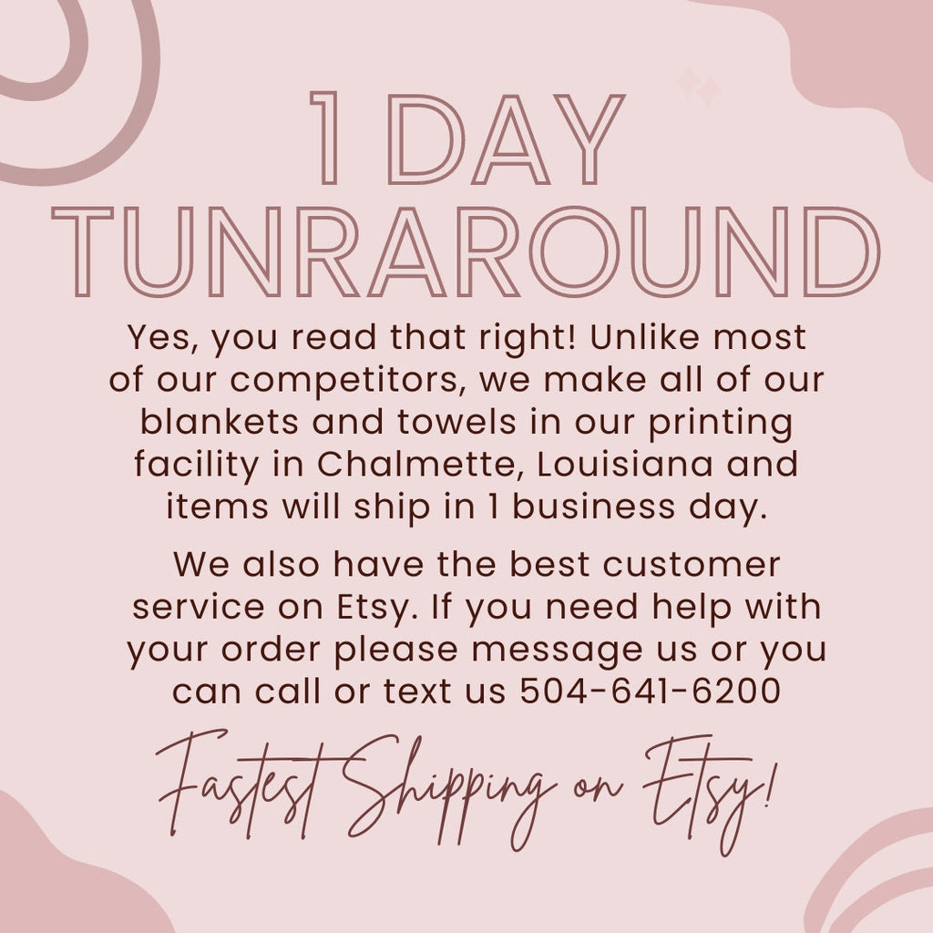 Personalized Daisy Blanket: Pink Minky Fleece Throw for Kids