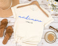 Andiamo Italy t Shirt, Italian Gift, Funny Phrases Tee, Italy Lover Family Travel Shirt, Girls Vacation T-shirt, Trendy Aesthetic Crewneck