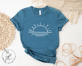 Sun T-shirt For Women, Sunshine Tee Shirt, Summer Shirt For Lady, Beach Shirts, Summer Positive Vibes Shirt, Gift For Her, Shirts For Women