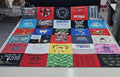 Custom Blankets made from tshirts, sweaters, jerseys and other shirts with Fleece backing