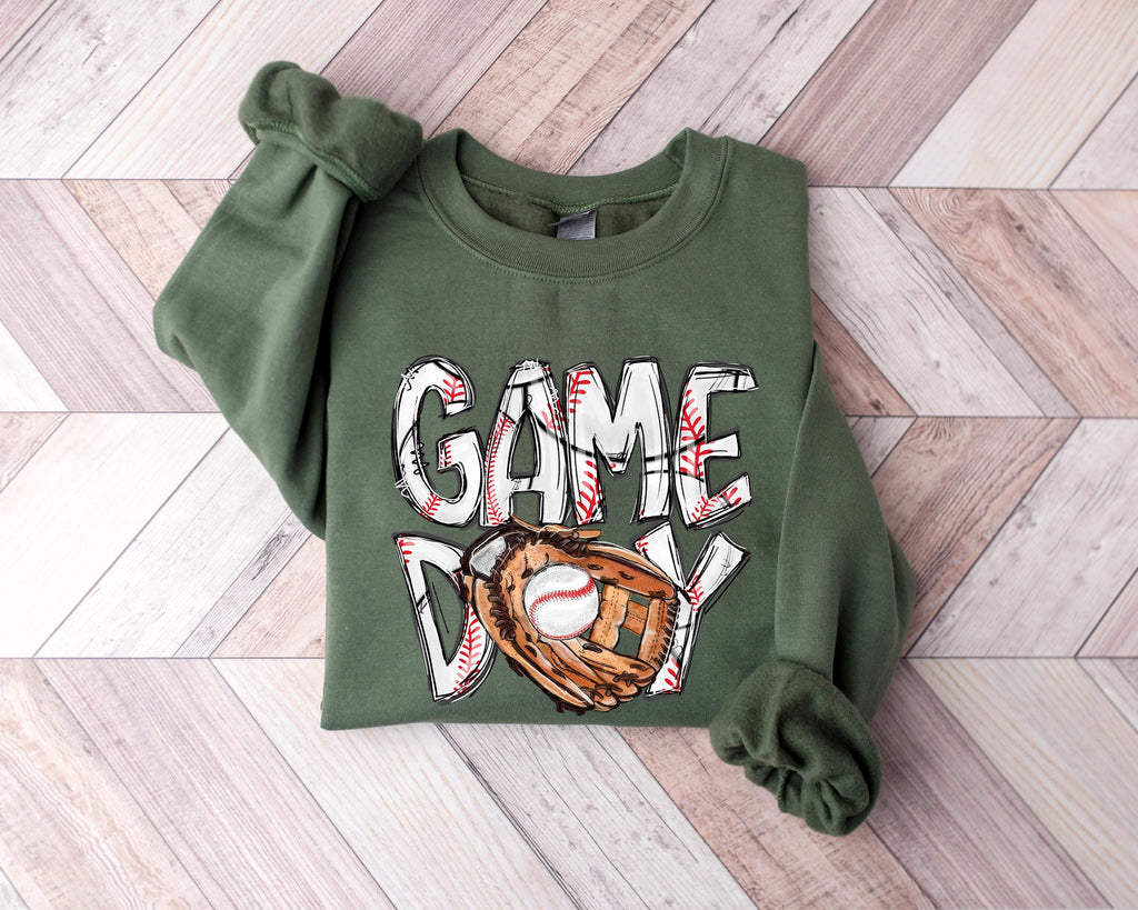 Baseball Shirt, Baseball Game Day Shirt for Women, Baseball Game Day T-shirt, Baseball Mom Shirt, Game Day Baseball, Game Day Tee for Women
