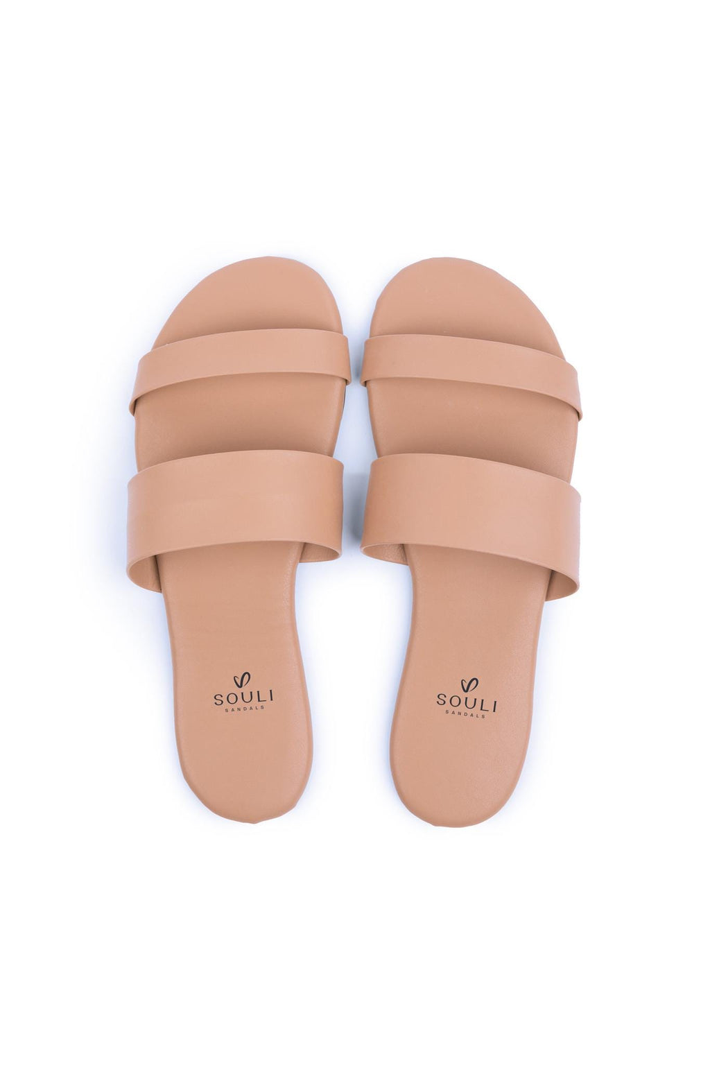 Foldable Vegan Slide Sandals, Suede footbed, Leather Straps,Memory Foam, Compact Travel Slip-ons, Wedding, Bridal, Bridesmaids, Gift, Slides
