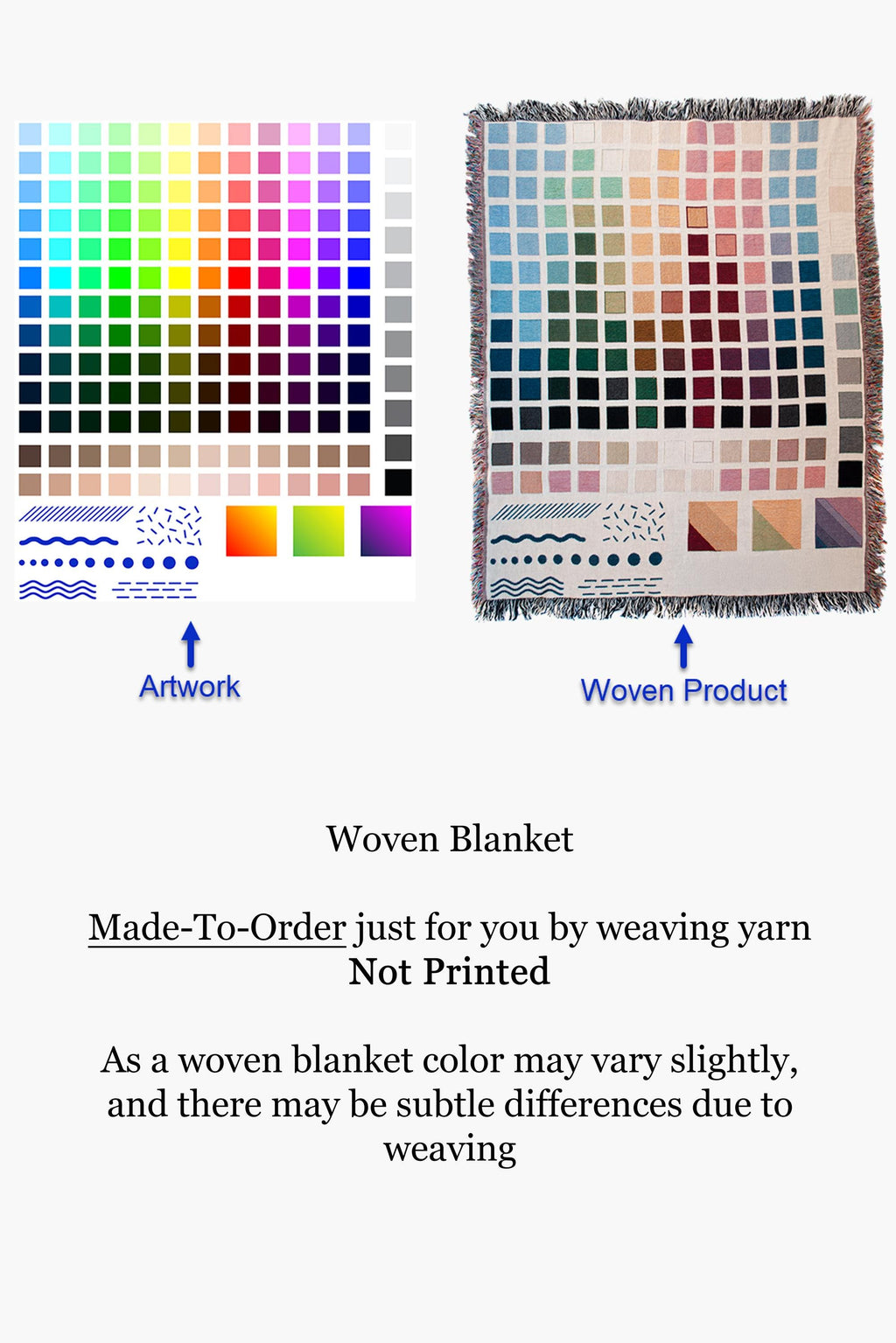 Bright Phoenix Woven Blanket + Tapestry