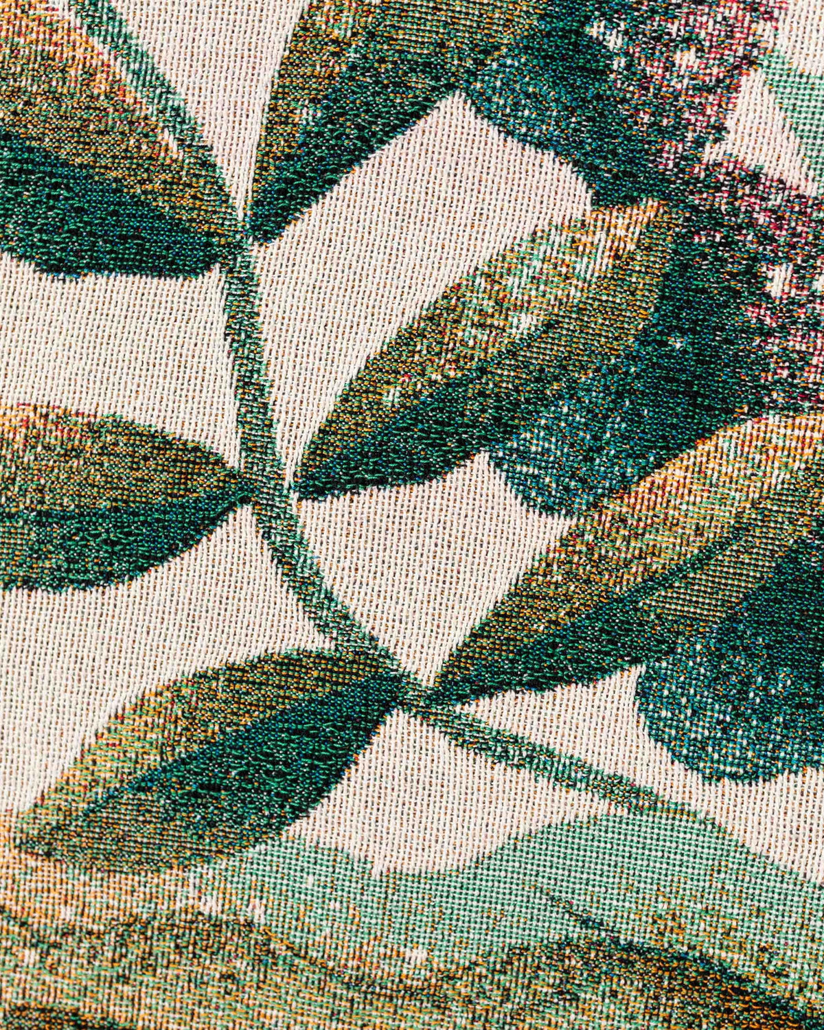Anniversary Gift Blanket: Couples Names Wedding Present, Cotton Woven Throw, Unique Personalized, Housewarming Valentines, Nature Plants