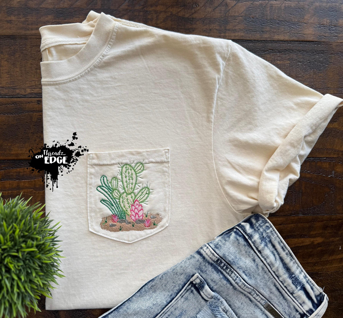 Cactus Pocket Tee