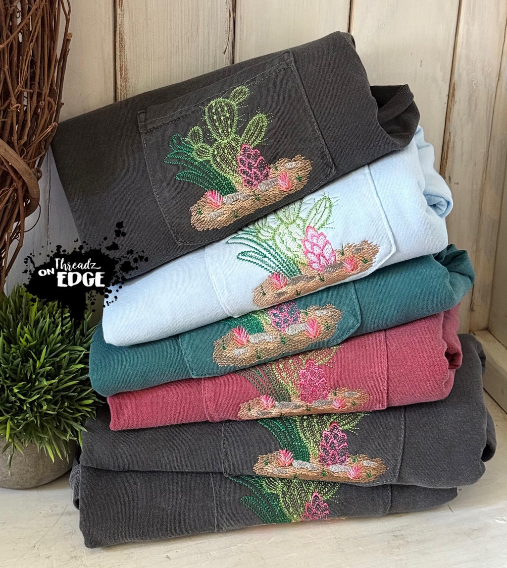 Cactus Pocket Tee