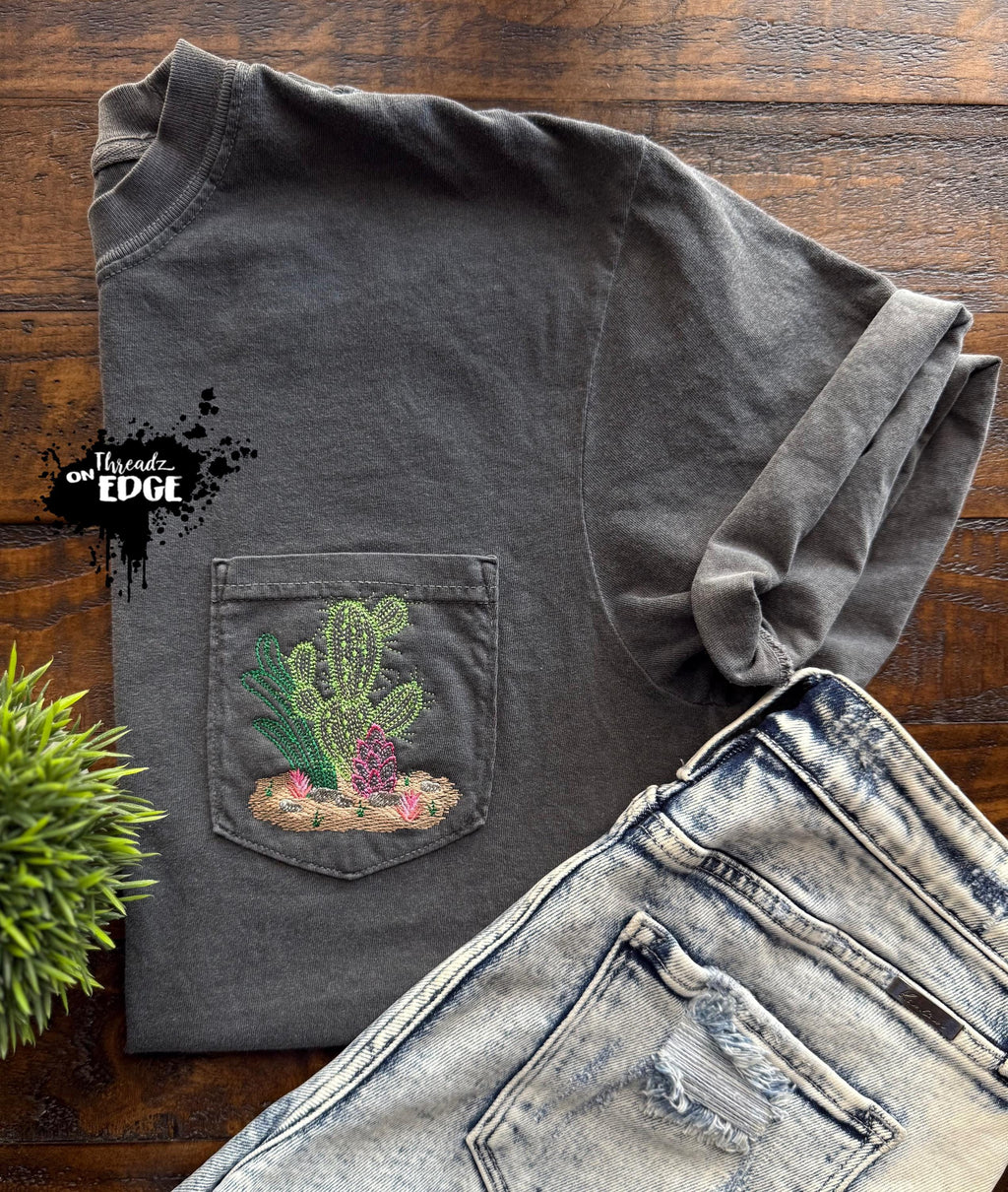 Cactus Pocket Tee