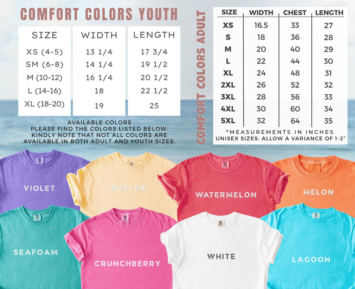 Custom Girls Trip Shirts | Matching Weekend Vacation Comfort Colors Tee | Personalized Vacay Mode Summer Beach T-shirt | Best Friend Cruise