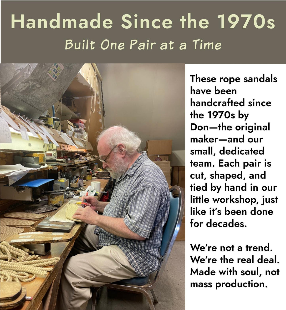 Handmade Rope Sandals – Lightweight, Durable & Comfortable – Barefoot Hippie Style for Women, Men and Kids