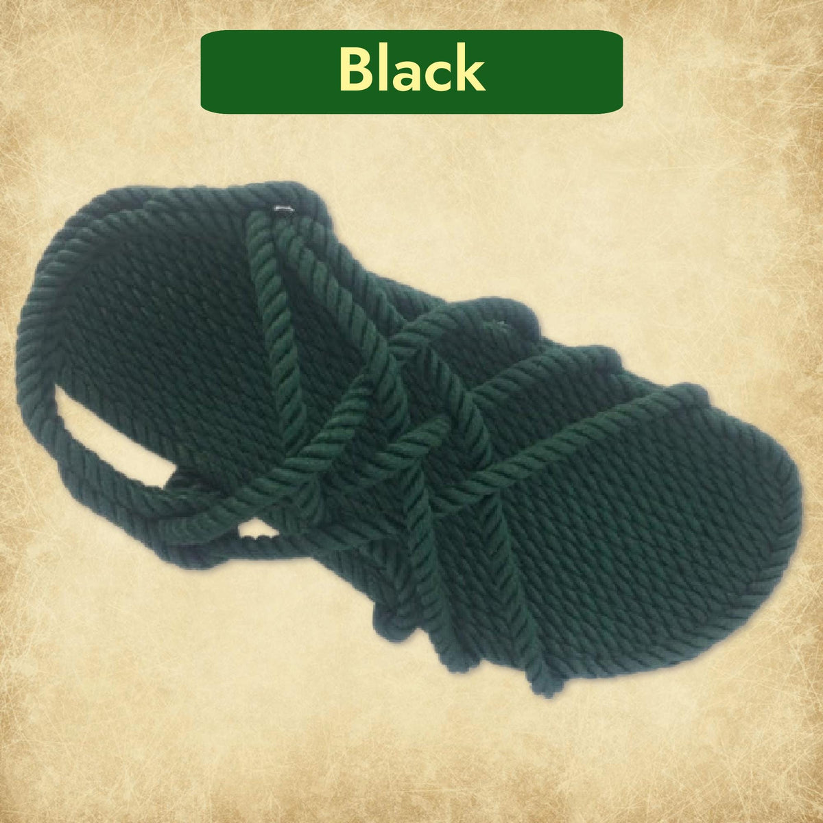 Handmade Rope Sandals – Lightweight, Durable & Comfortable – Barefoot Hippie Style for Women, Men and Kids