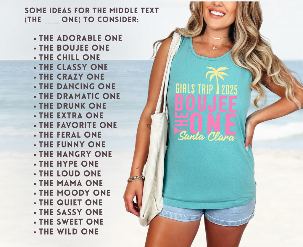 Custom Girls Trip Shirts | Matching Weekend Vacation Comfort Colors Tee | Personalized Vacay Mode Summer Beach T-shirt | Best Friend Cruise