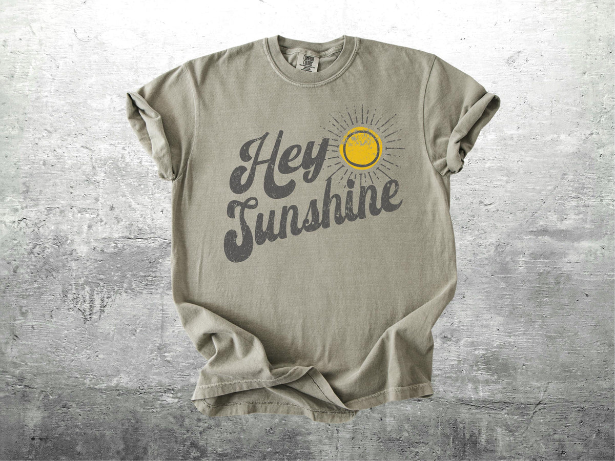 Be Kind Shirts, Retro 70s Style, Positivity, Motivational, Hey Sunshine, Funny, Boho, Oversize, Womens, Mens, Comfort Colors T-shirt