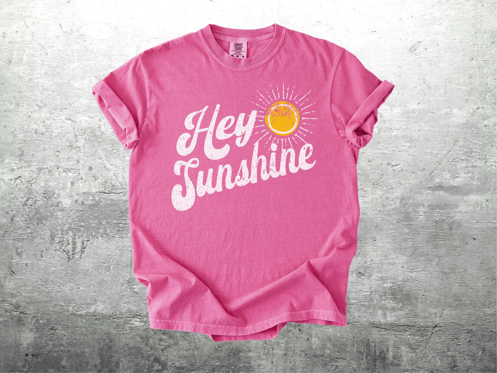 Be Kind Shirts, Retro 70s Style, Positivity, Motivational, Hey Sunshine, Funny, Boho, Oversize, Womens, Mens, Comfort Colors T-shirt