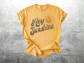 Be Kind Shirts, Retro 70s Style, Positivity, Motivational, Hey Sunshine, Funny, Boho, Oversize, Womens, Mens, Comfort Colors T-shirt