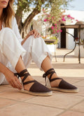 Women's flat Valencian espadrilles - Plus sizes available - Sustainable sandals