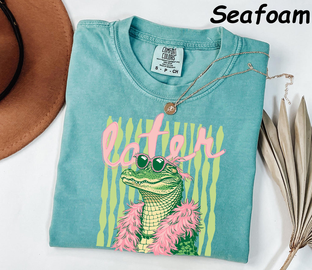 Comfort Colors® Last Day of School Shirt Comfort Colors, End of Year Teacher Shirt, Later Alligator Tee, Teacher Shirt, See you later