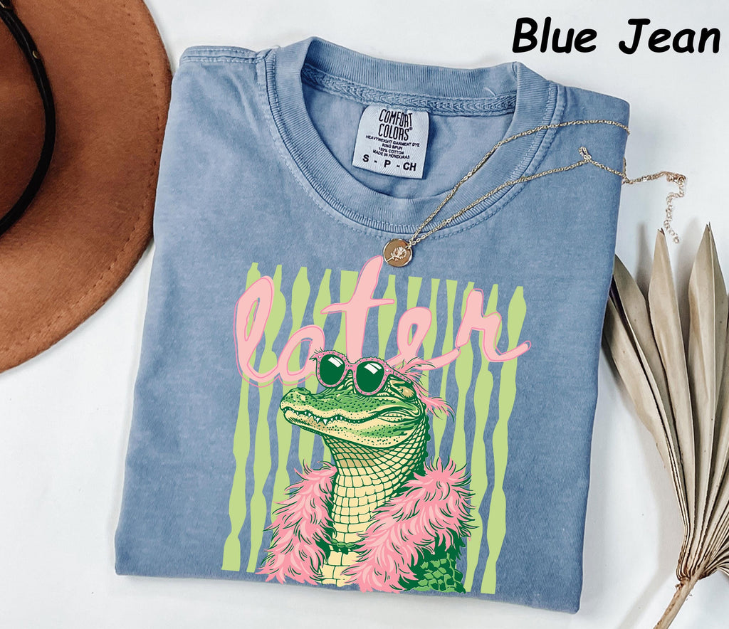 Comfort Colors® Last Day of School Shirt Comfort Colors, End of Year Teacher Shirt, Later Alligator Tee, Teacher Shirt, See you later