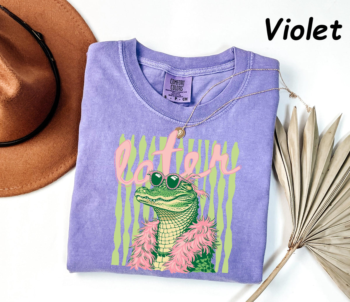 Comfort Colors® Last Day of School Shirt Comfort Colors, End of Year Teacher Shirt, Later Alligator Tee, Teacher Shirt, See you later