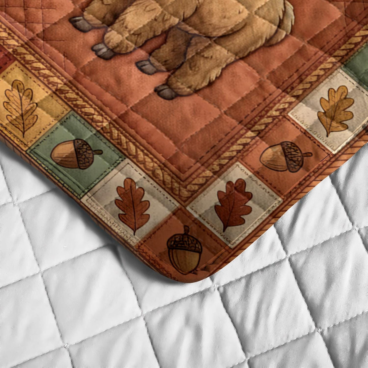 Personalized Farm Animal Quilt, Custom Name Barn Blanket, Rustic Country Bedding Gift