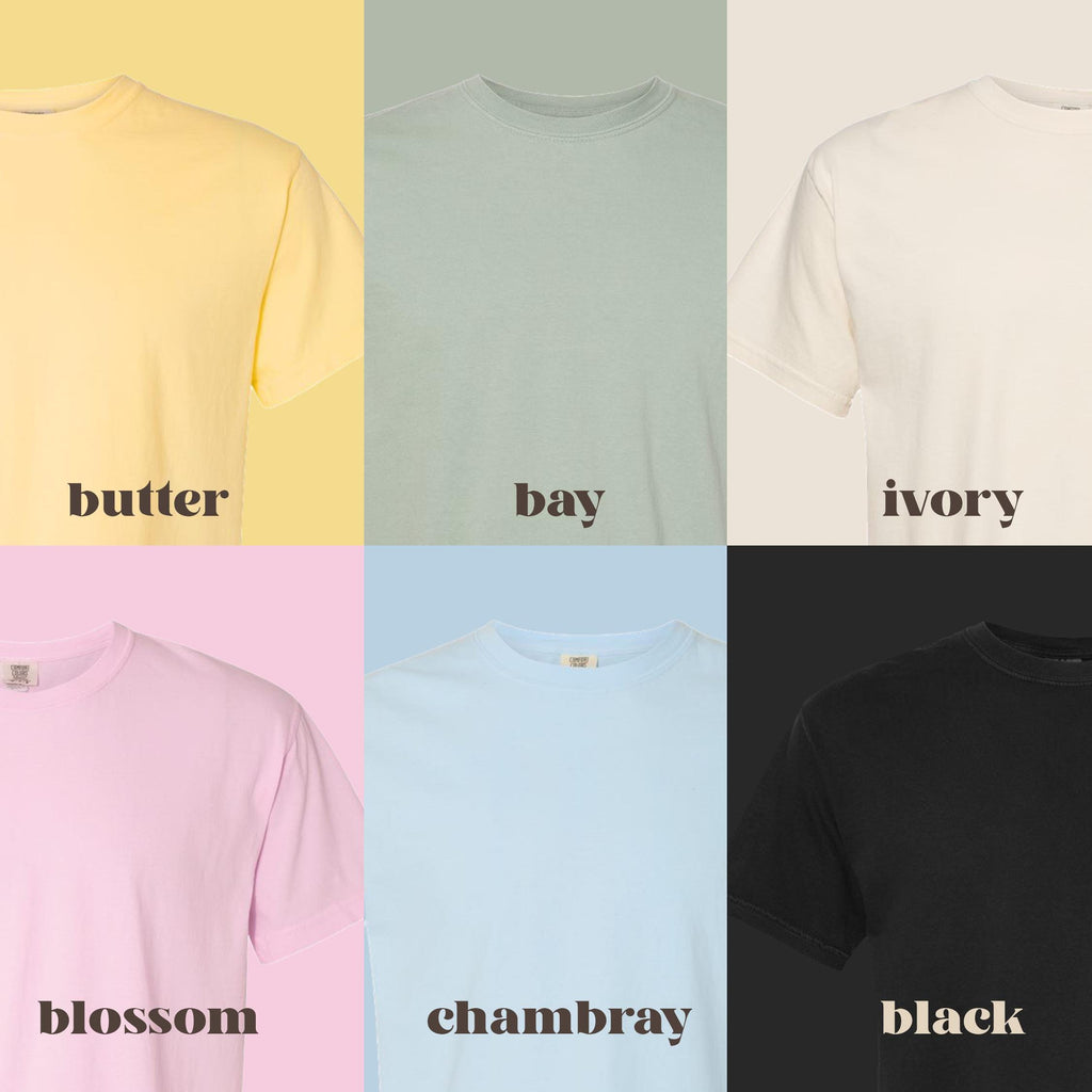 Preppy Tiger Graphic Comfort Colors™ T-Shirt Trendy Fashion Oversized Top Aesthetic Shirt for Women Teen Girl Apparel Shirt