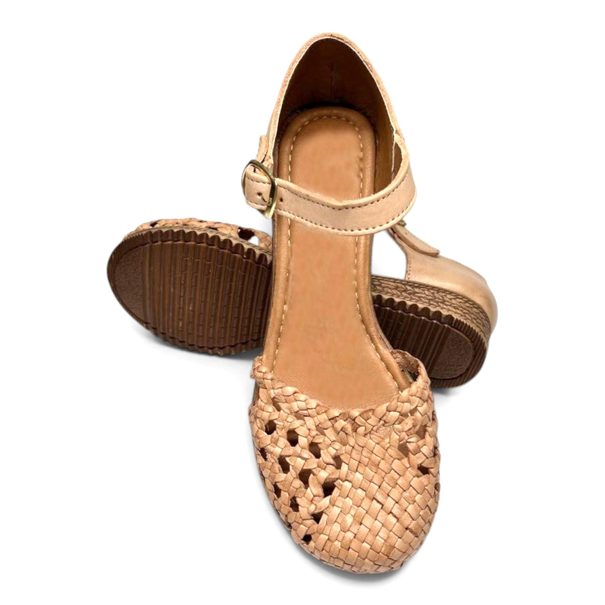 Mexican Leather Sandals with Ankle Strap for Women, Leather Huarache sandals - Mexican Boho Women Shoes - lether sandals - mexican style