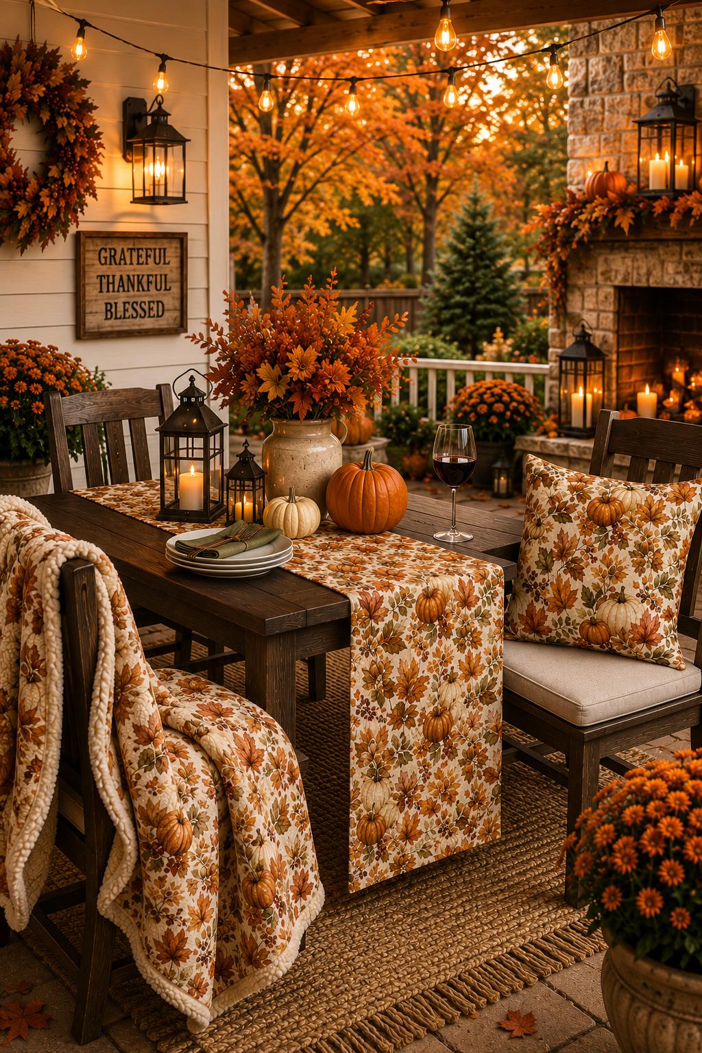 Luxury Pumpkin Harvest Throw Blanket Heirloom Fall Decor Autumn Pumpkin Blanket Farmhouse Thanksgiving Throw Cozy Fall Couch Blanket