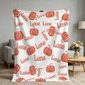Pumpkin Throw Blanket,Fall Flannel Blanket,Autumn Baby Gift,Soft Autumn Aesthetic DecorCozy Autumn Dorm Room Bedding,Fall Kid Halloween Gift