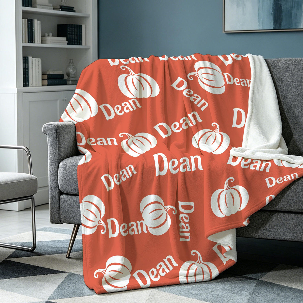 Pumpkin Throw Blanket,Fall Flannel Blanket,Autumn Baby Gift,Soft Autumn Aesthetic DecorCozy Autumn Dorm Room Bedding,Fall Kid Halloween Gift