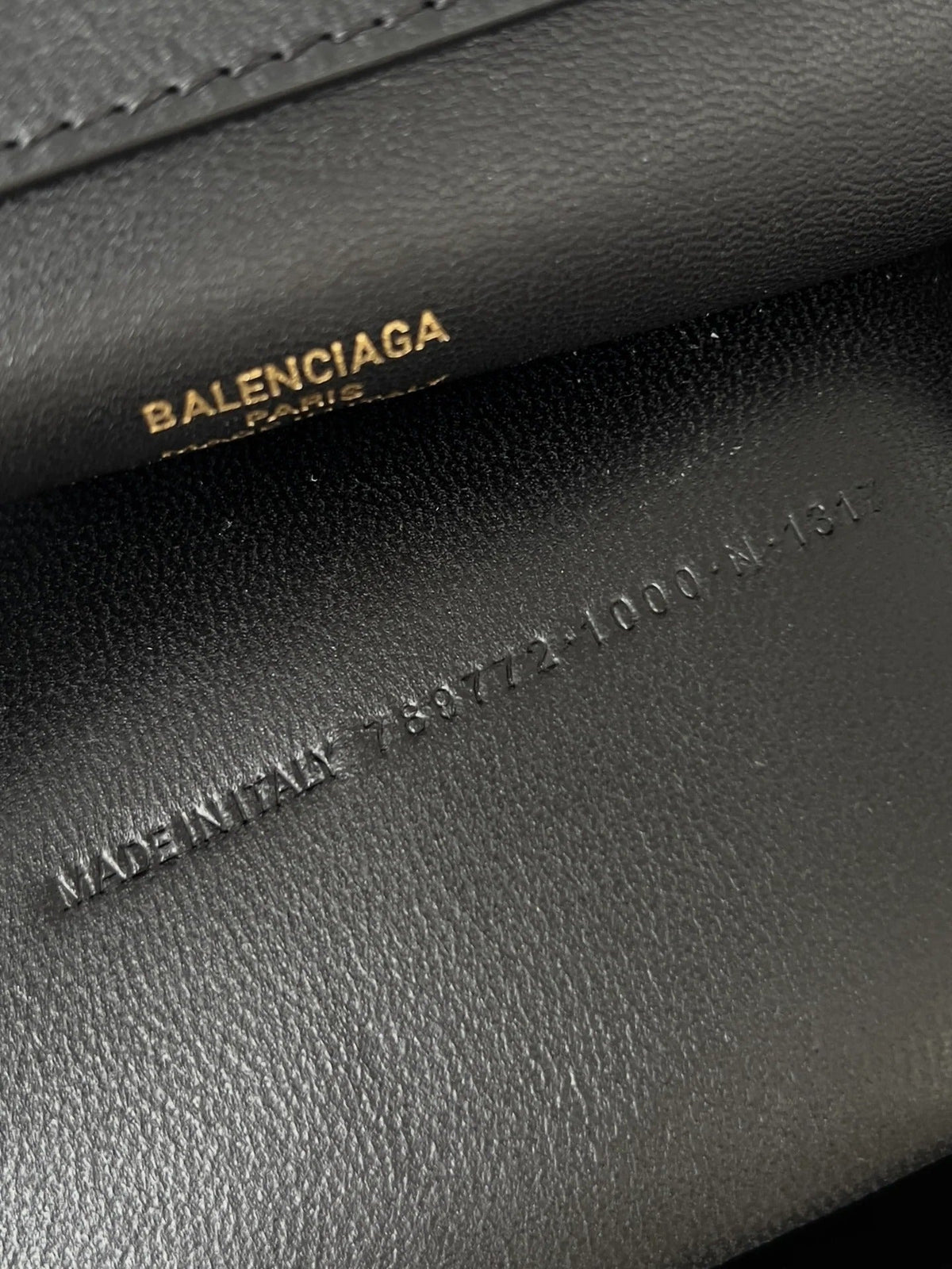Balenciaga Large Rodeo Bag 40 Black Calfskin Gold Hardware