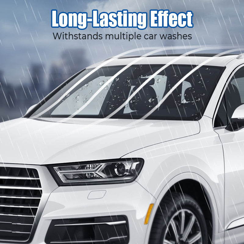 🚗 BUY 2 GET 1 FREE! ✨ Car Glass Rain Repellent & Anti-Fog Kit - Creates Invisible Protective Layer for Enhanced Visibility in All Weather Conditions 🌧️🔮