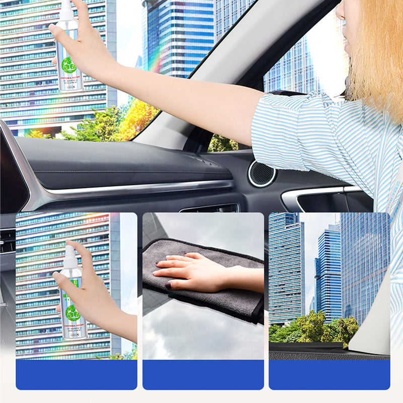 🚗 BUY 2 GET 1 FREE! ✨ Car Glass Rain Repellent & Anti-Fog Kit - Creates Invisible Protective Layer for Enhanced Visibility in All Weather Conditions 🌧️🔮