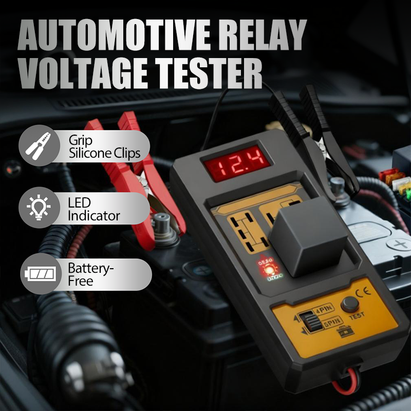 🥳2026 HOT SALE🥳💞50K+ SOLD!🛡️🔦 Your Electrical Safety Guardian. LED Indicator Tester for Safe, Accurate Checks. 🚗🧰