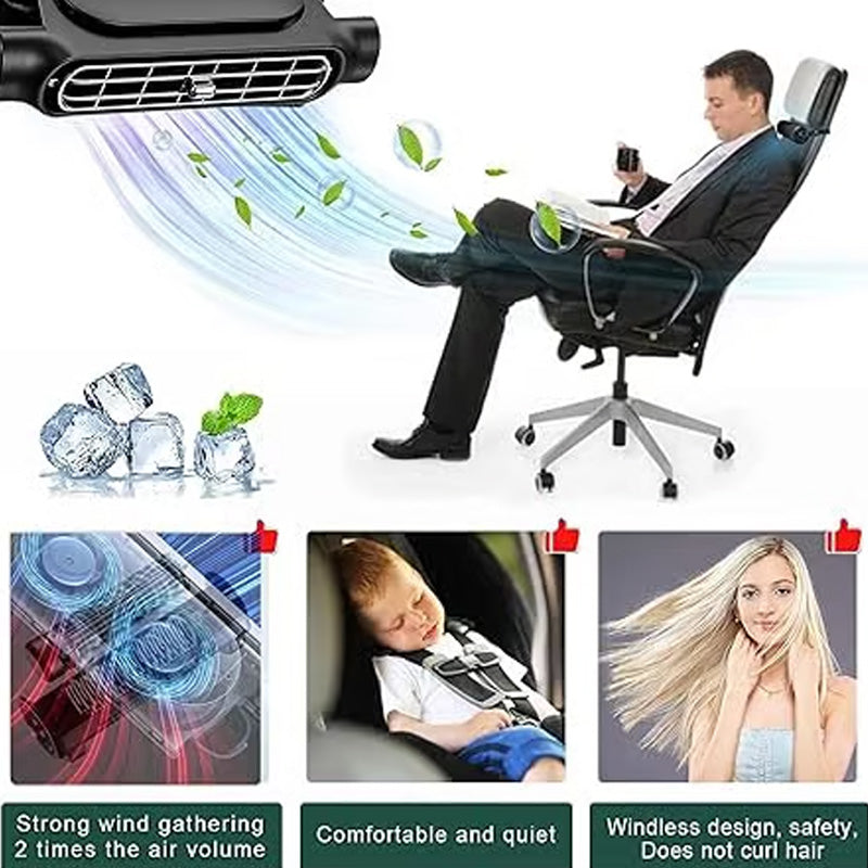 🔥LIMITED SALE 50% OFF!!🌬Car Seat Fan-Fast cooling, relieve driving stuffiness❄