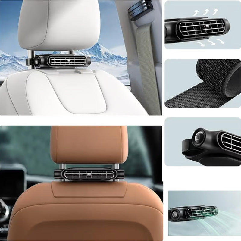 🔥LIMITED SALE 50% OFF!!🌬Car Seat Fan-Fast cooling, relieve driving stuffiness❄