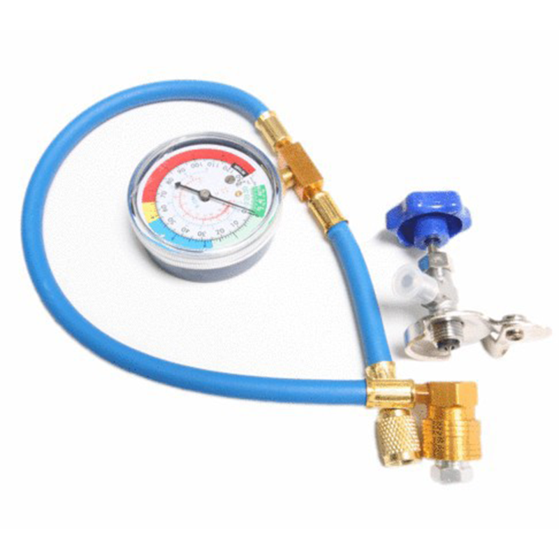 ⏳Limited-time offer⏰ R134a AC recharge hose with pressure gauge – universal & easy-to-use DIY tool 🔧